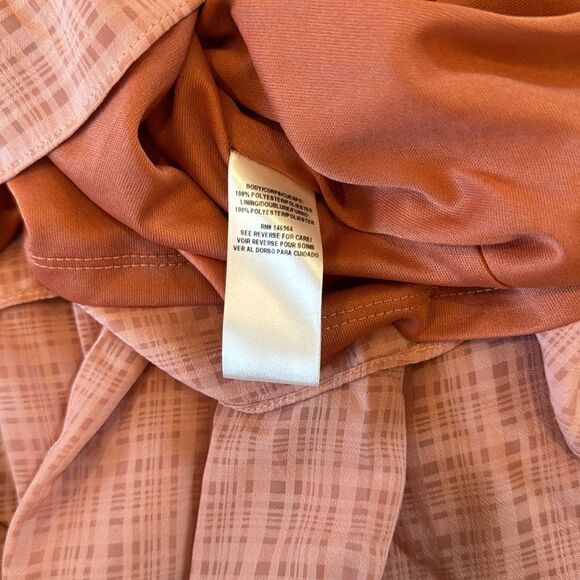 Julia Jordan Balloon Sleeve Patterned Shirt Dress - Picture 5 of 6